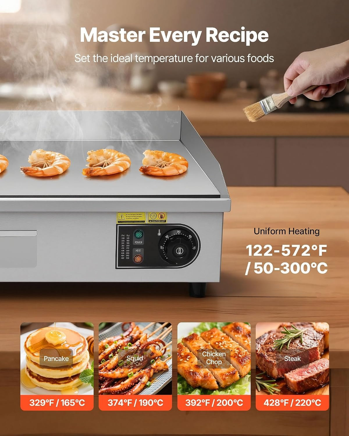 30" Commercial Electric Griddle