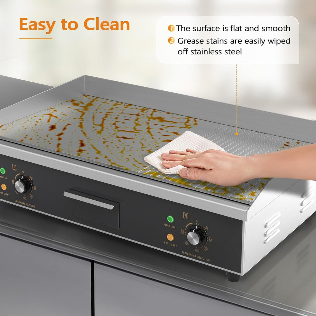 30" Electric Griddle
