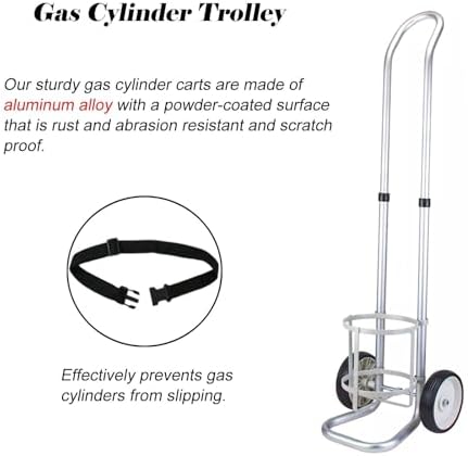 Adjustable Gas Cylinder Cart