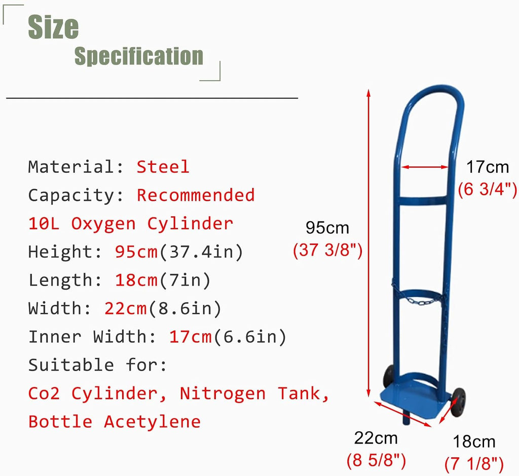 Tank Holder Welding Steel Gas Cart