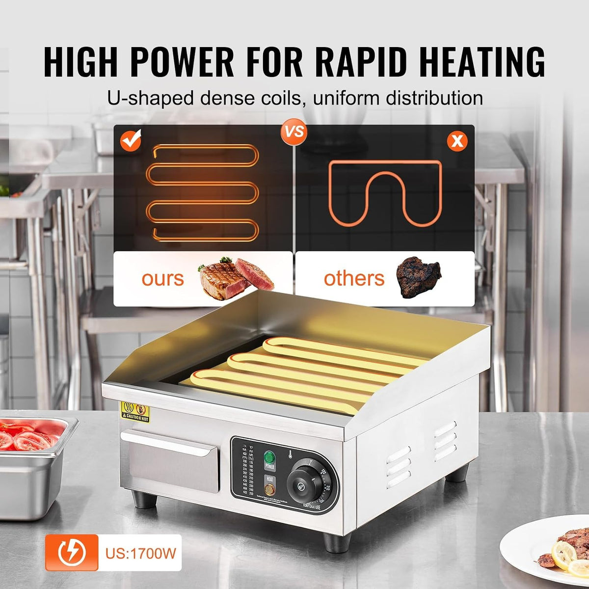 Commercial Electric Griddle