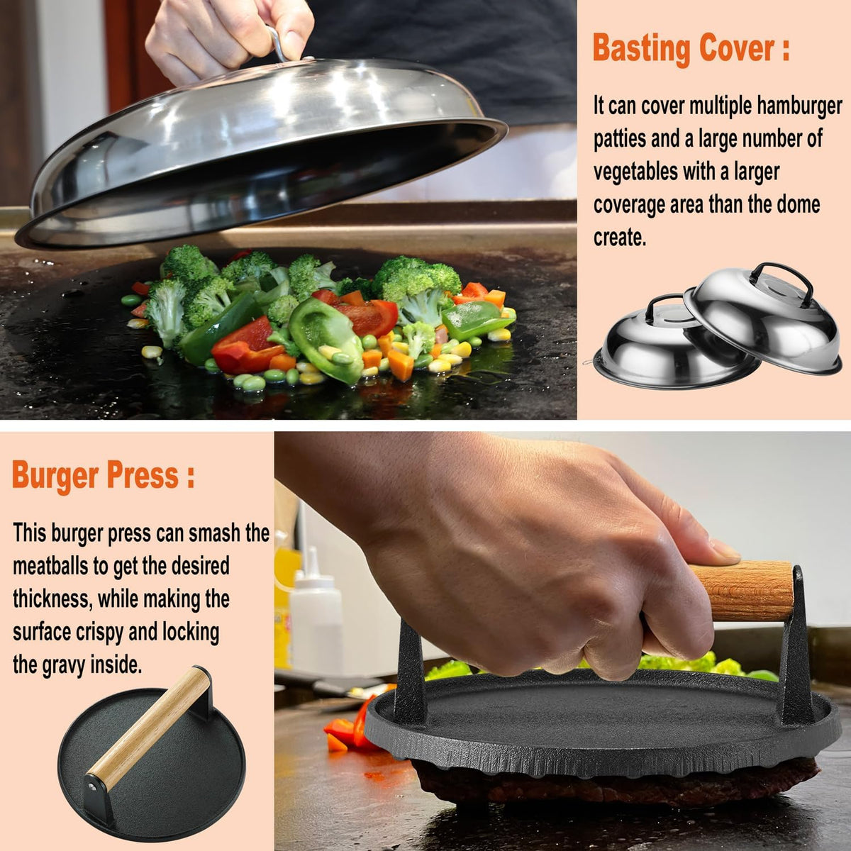 38PCS Griddle Accessories Kit