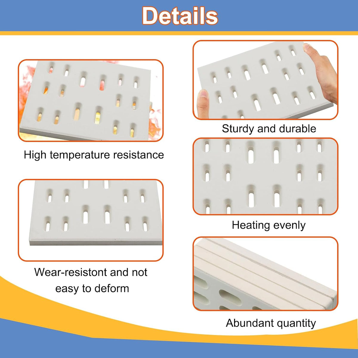 Ceramic Radiant Flame Tamer Replacement