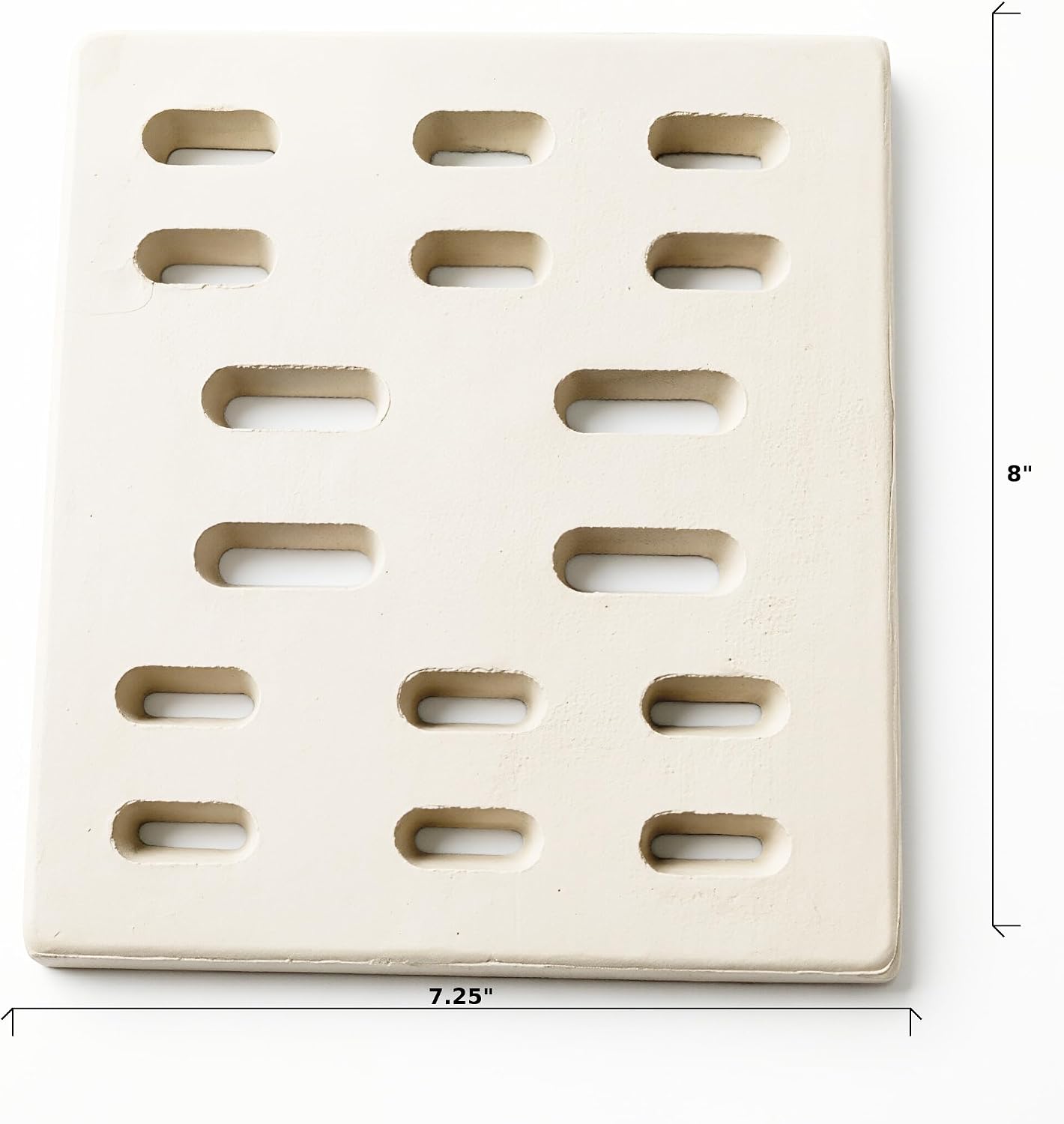 6-Pack Ceramic Radiant Flame Tamer Heat Plates