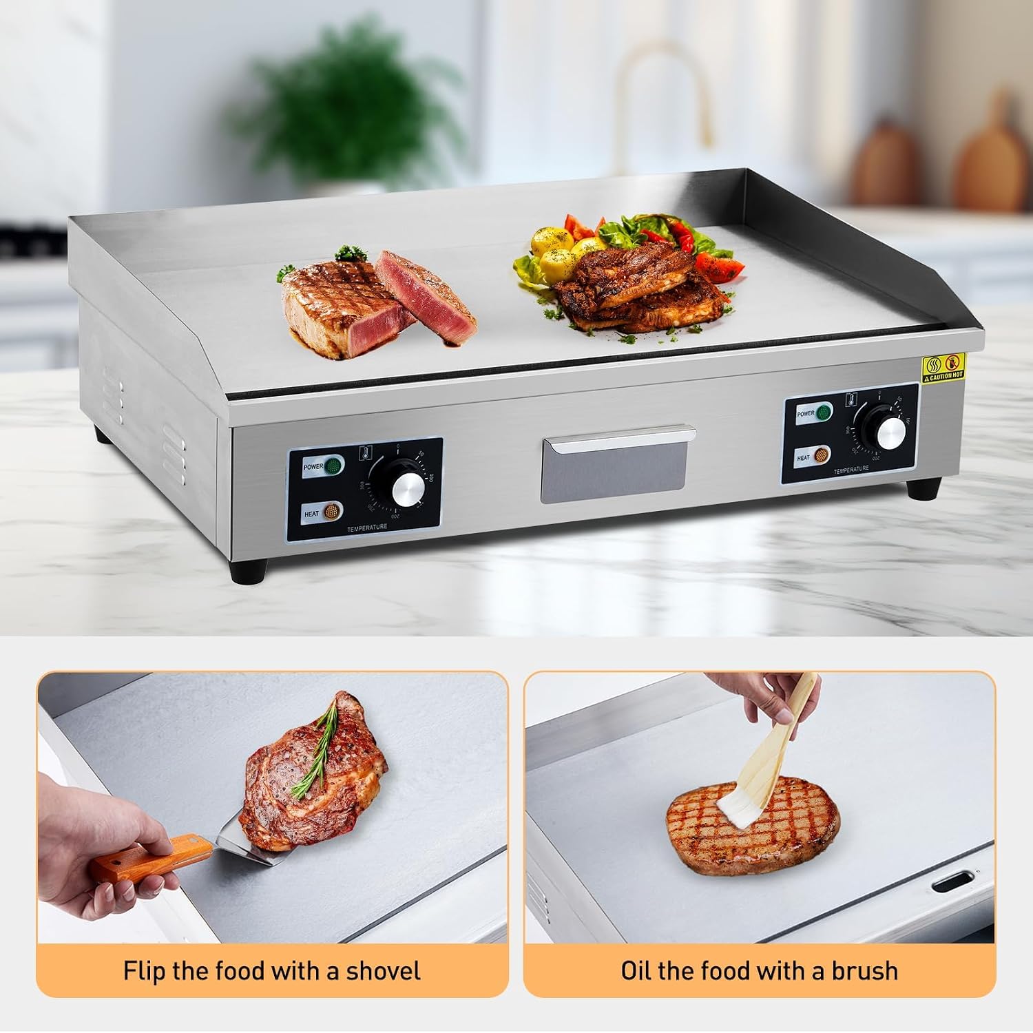 29" Commercial Electric Griddle