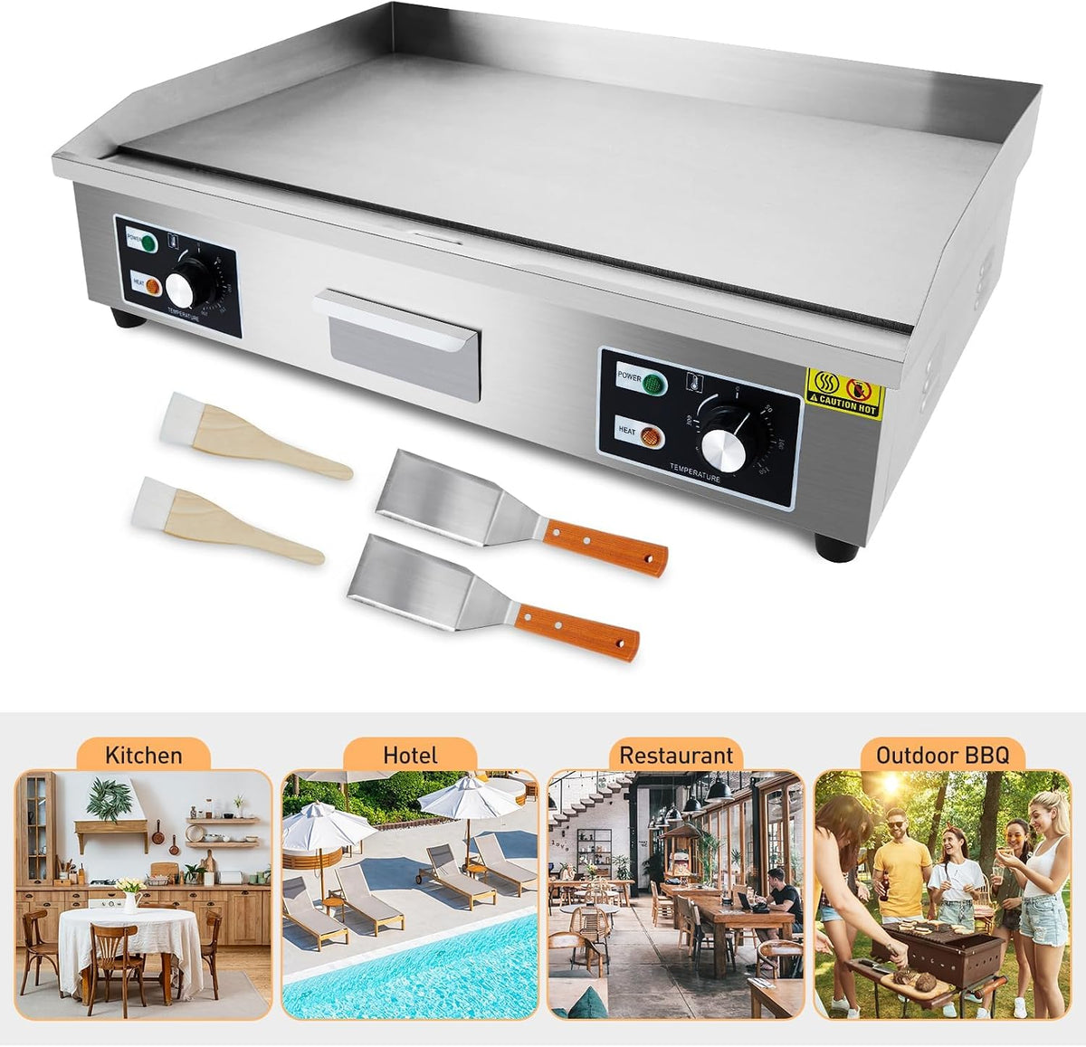 29" Commercial Electric Griddle