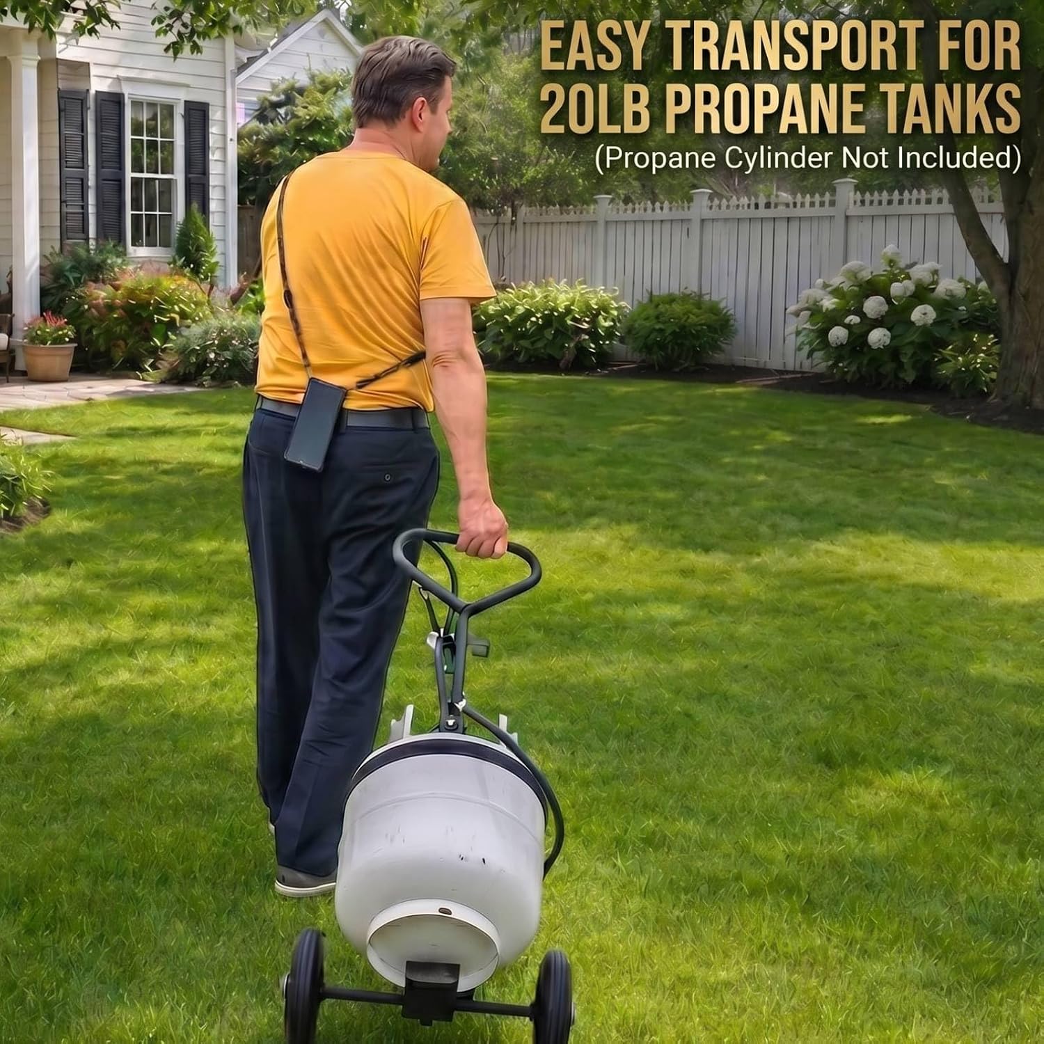 Propane Tank Dolly with Wheels