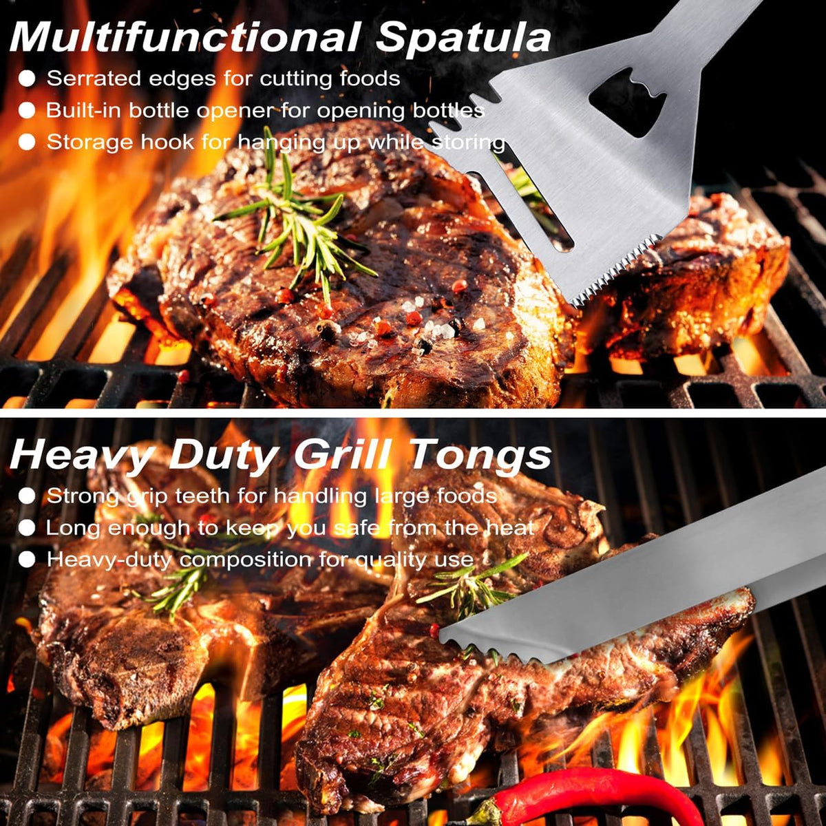 29 PCS BBQ Grill Tools Set
