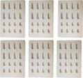 6-Pack Universal Replacement Heat Plate Flame Tamer