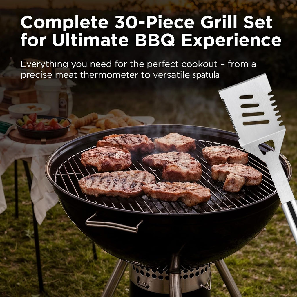 Stainless Steel BBQ Grill Set
