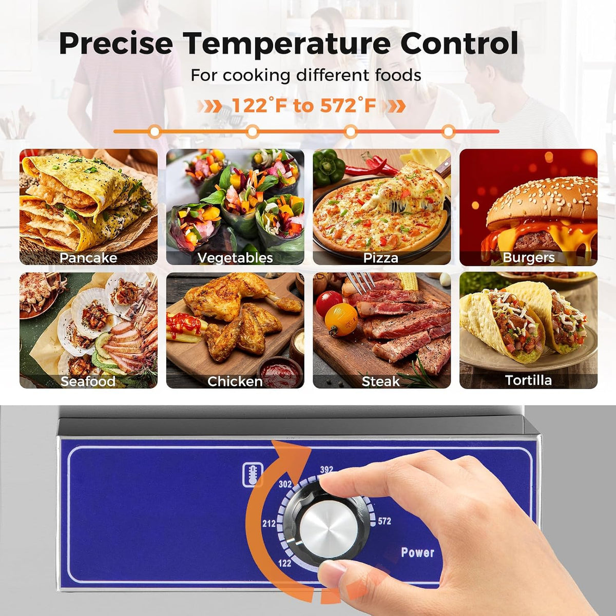 Commercial Electric Griddle