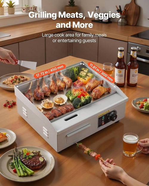 18" Commercial Electric Griddle