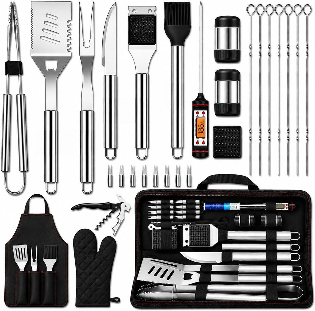 Stainless Steel BBQ Grill Set