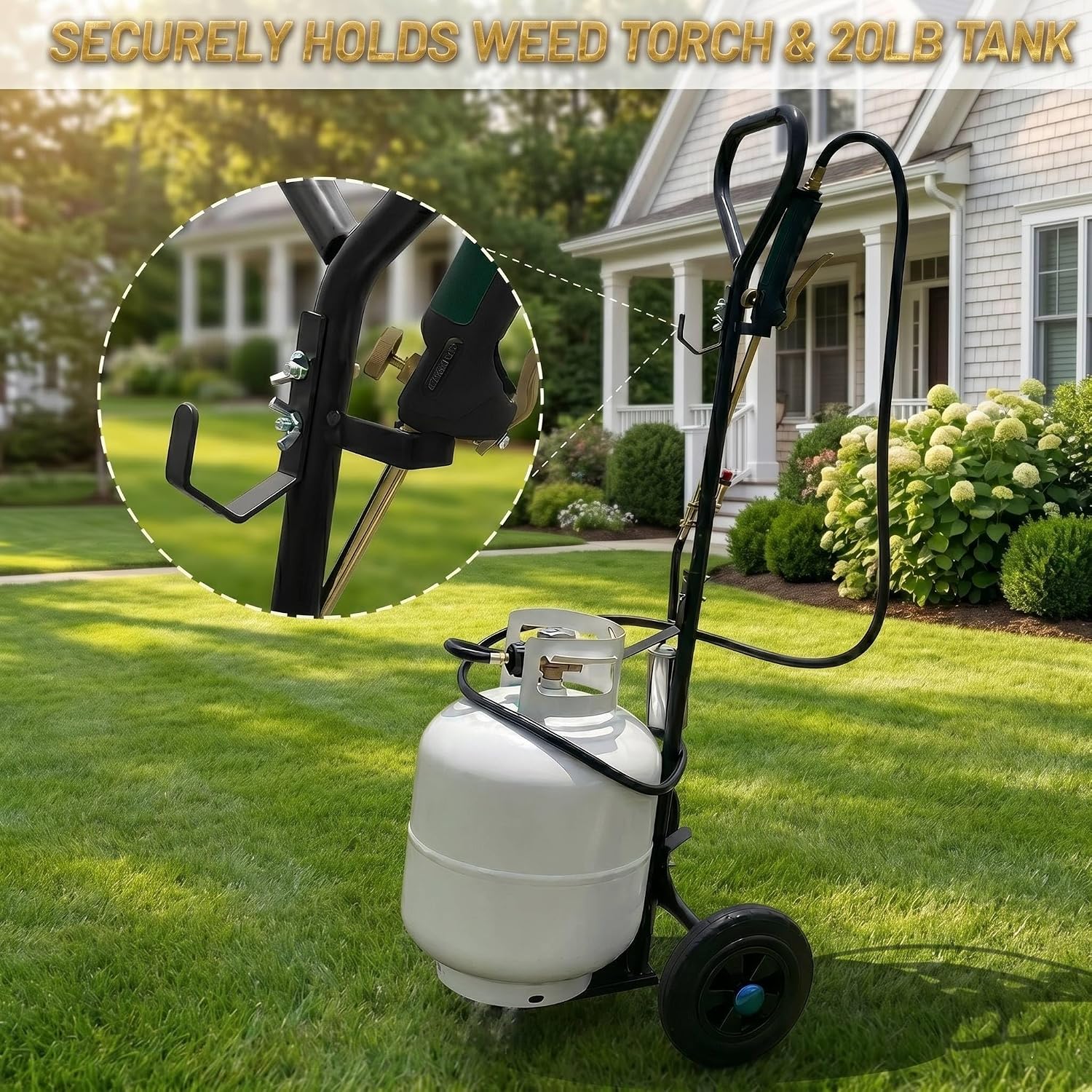 Propane Tank Dolly with Wheels