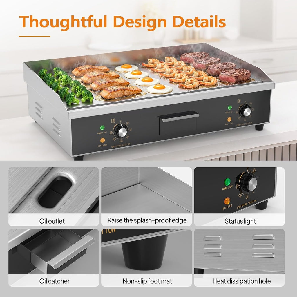 30" Electric Griddle