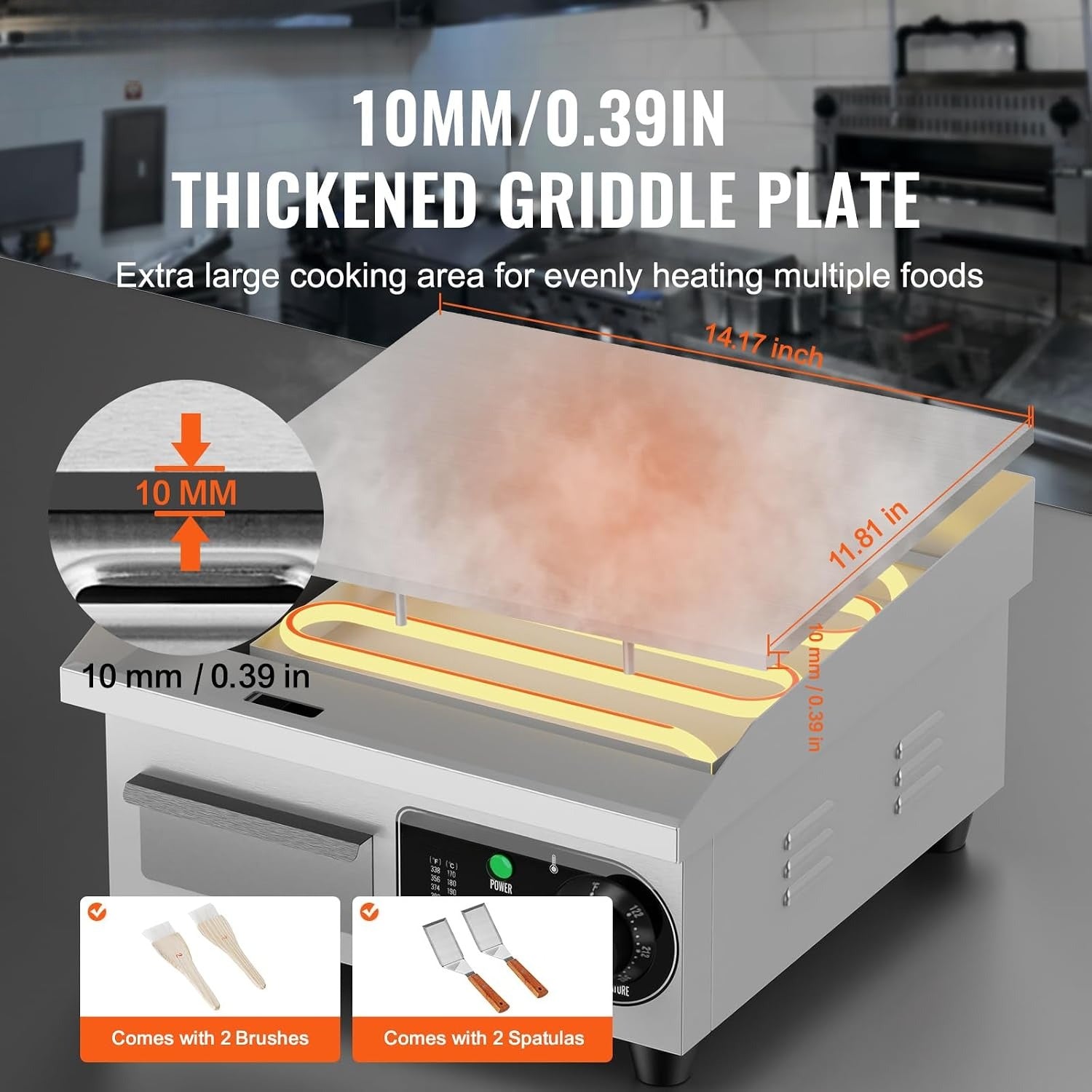 Commercial Electric Griddle
