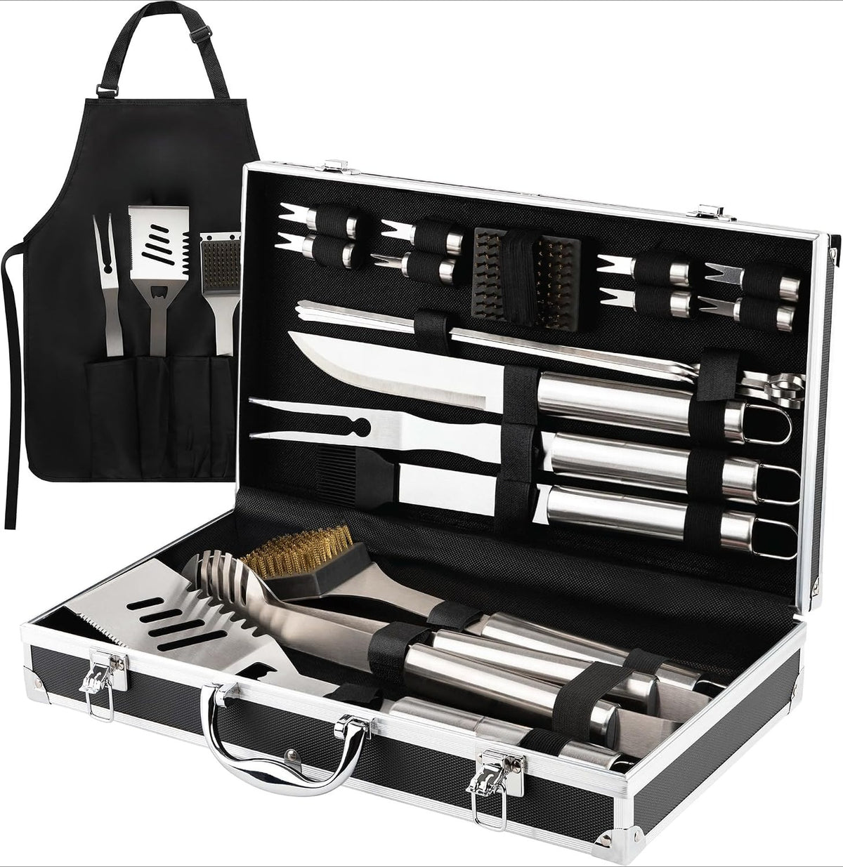 Stainless Steel BBQ Grill Tools Set
