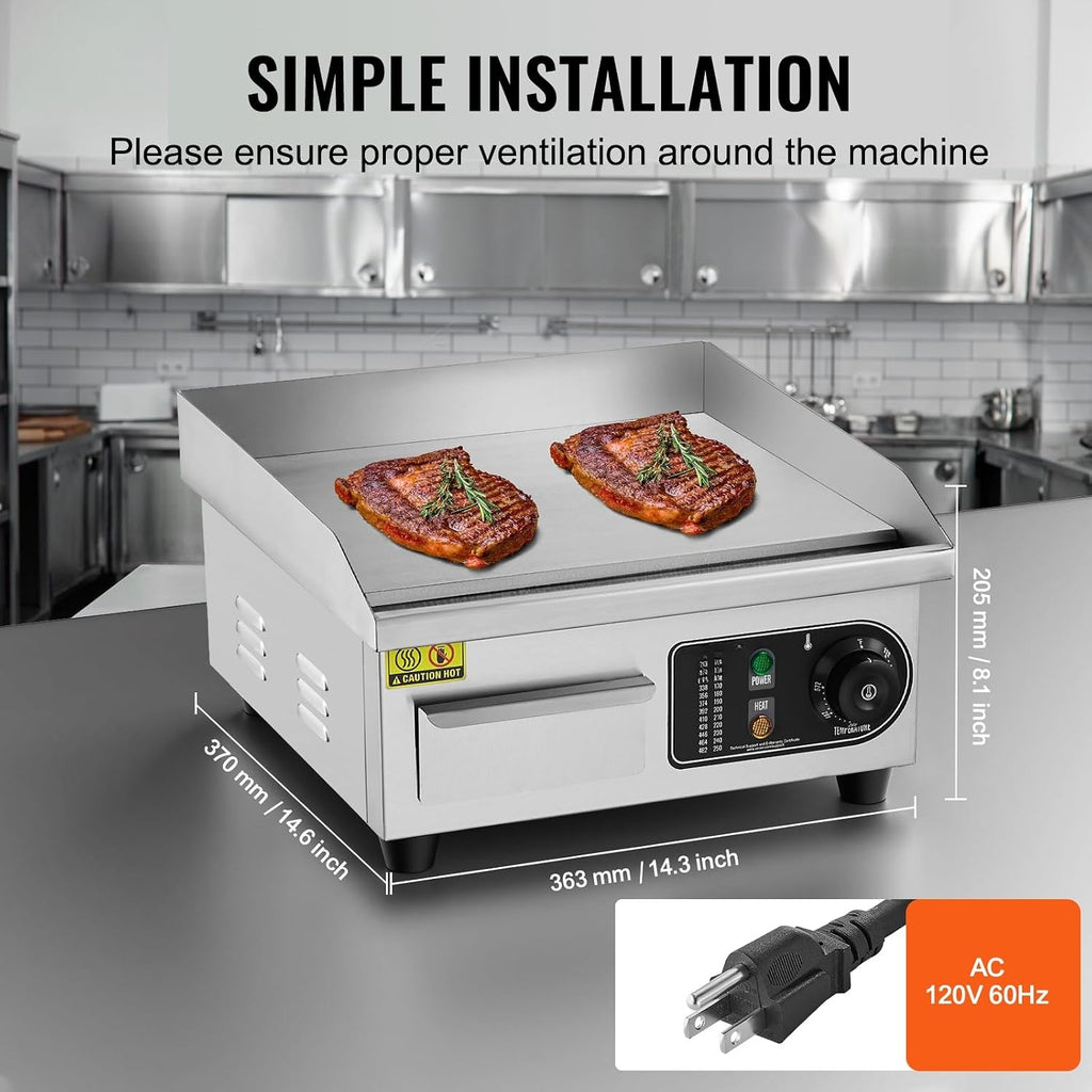 Commercial Electric Griddle