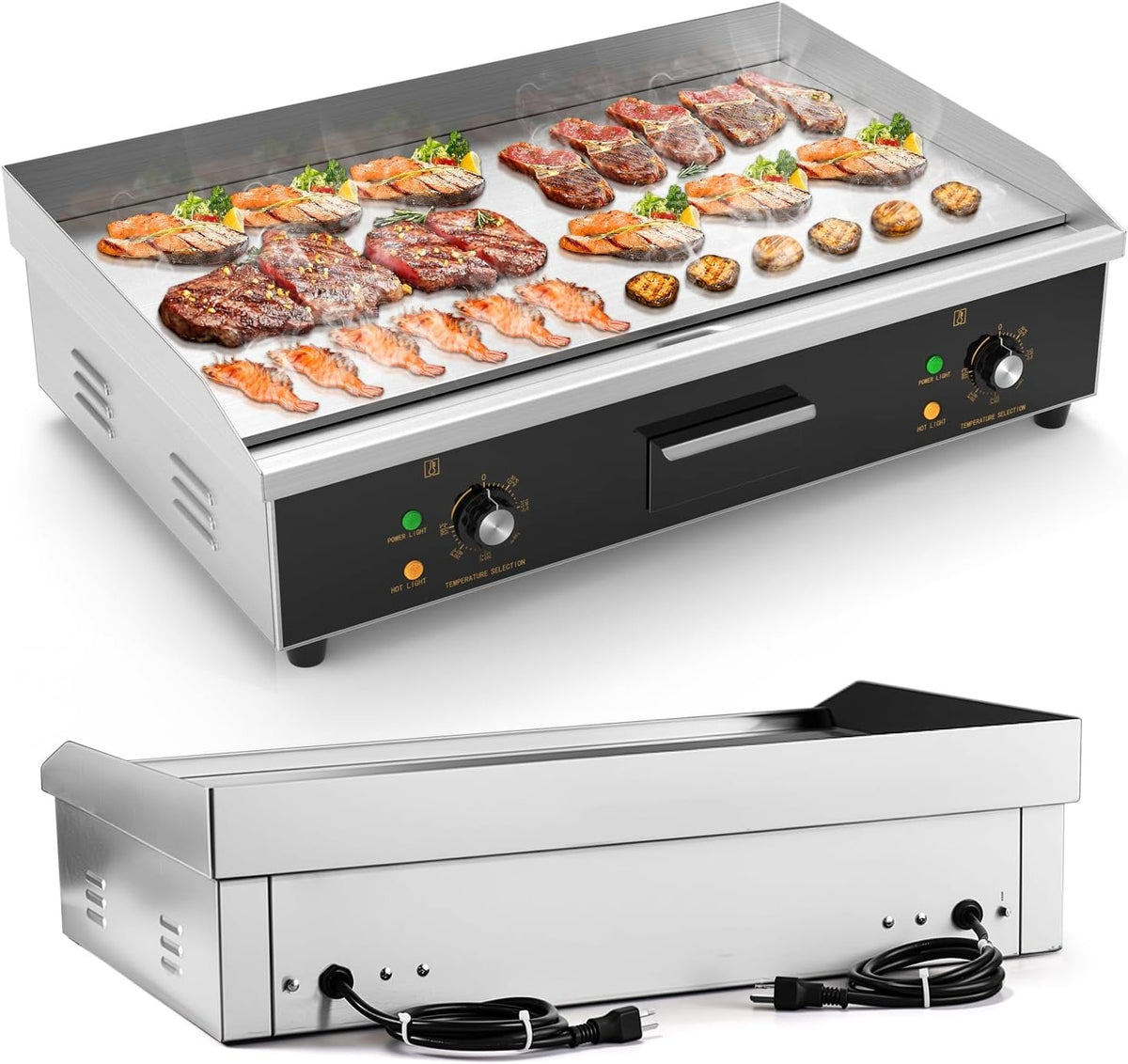 30" Electric Countertop Griddle