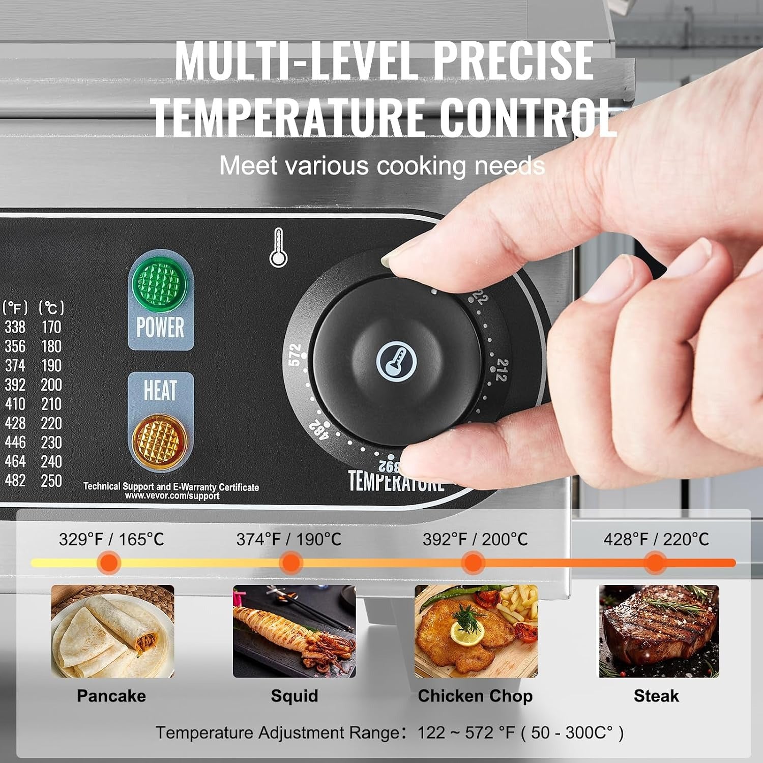Commercial Electric Griddle